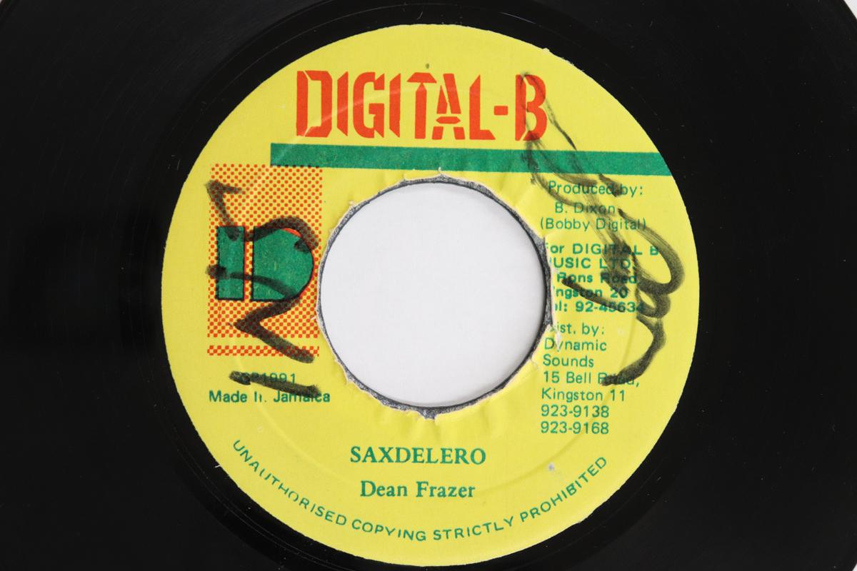 

7inch Record DEAN FRASER - Saxdelero NONE Digital-B 1991 Jamaica Reggae, Ska & Dub Used