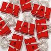 Colorful Cartoon Acrylic Emoji Small Eyes Long Tail Clip Office Stationery Pp Clip File Ticket Clip Planner Book Clip