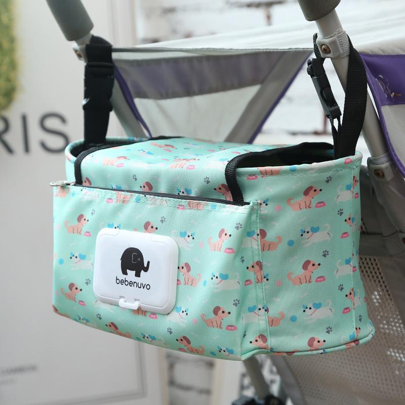 Stroller Baby Hanging Bag Large Capacity Stroller Accessories Child Storage