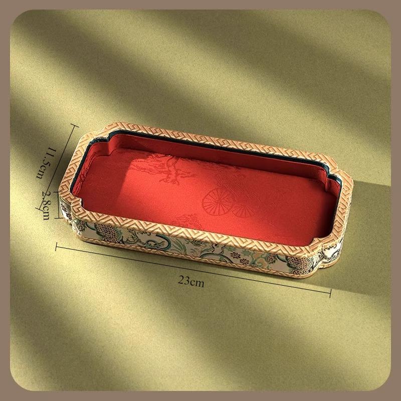Retro Jewelry Displays Tray Exquisite Bracelet Showcase Pallet Jewelers Necklace Display Salver Counter Live Pictures Props