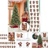 Christmas Advent Calendar With 24 Acrylic Monkey Ornaments For Kids And Family Holiday Decor