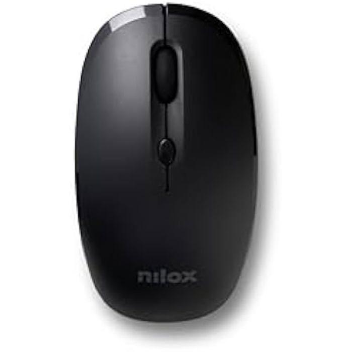 Počítačová myš - Nilox NXMOWI4003 - Drátová - Optická - Černá