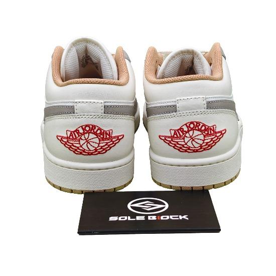 Air Jordan 1 Low 'Sail/College Grey' 553558-169 Men's Size