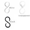 8pcs Plastic S Shaped Hook Multifunctional Kitchen Hanger Coat Hook Hanging Hooks  Storage
