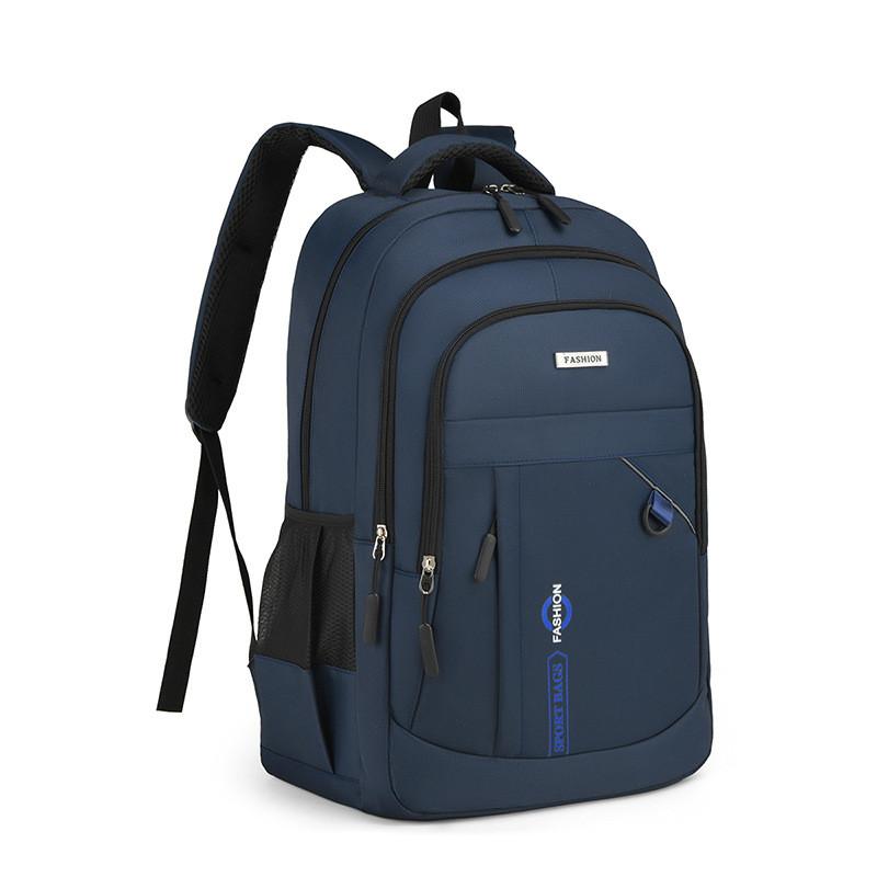 Unisex Oxford Backpack With 16in Laptop Compartment Breathable Design For School