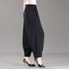 Thin Mom Lantern Pants Casual Summer Loose Pants Women's National Style New Nine Part Pants Haren Pants
