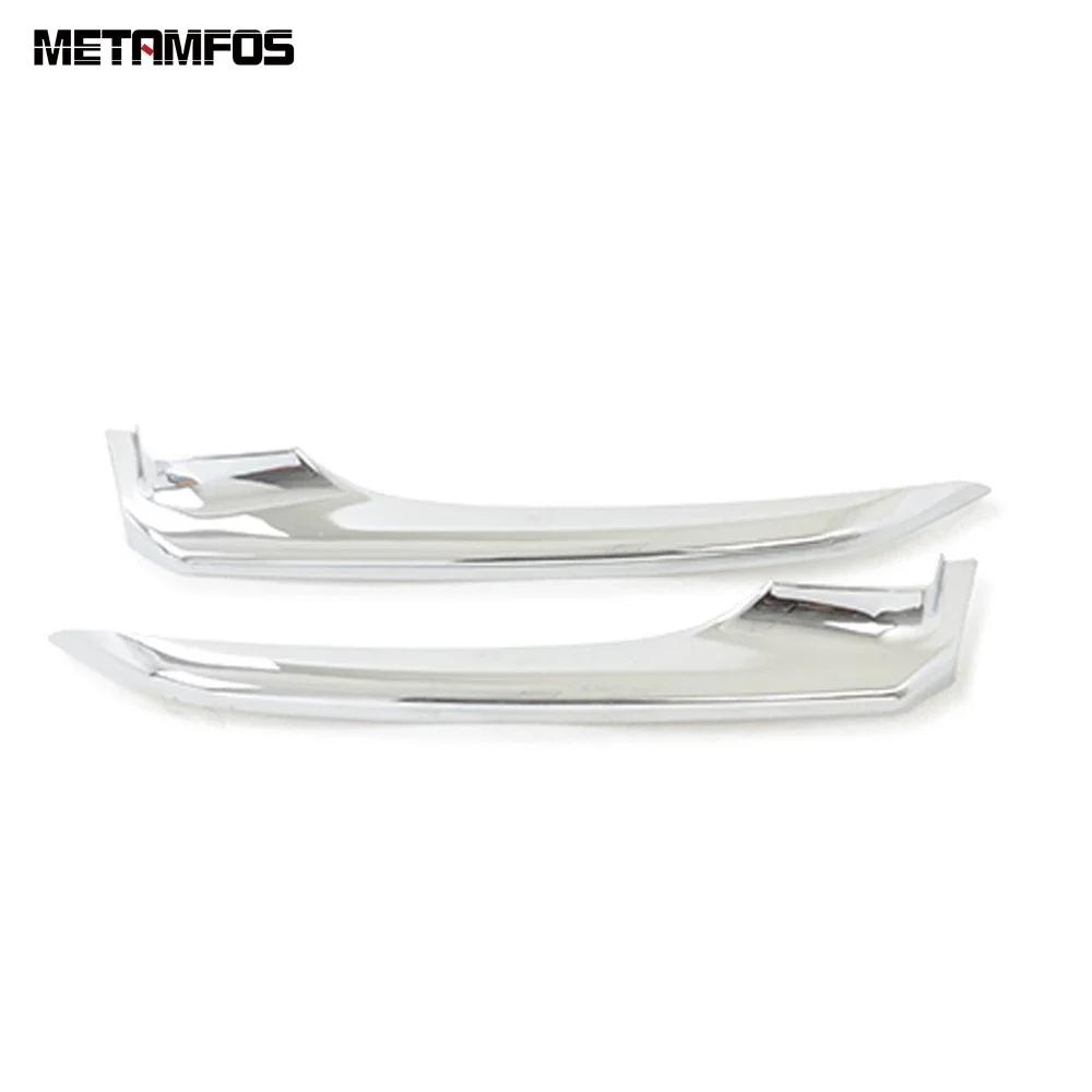 For Toyota Camry SE XSE 2018   Carbon Fiber Front Corner Bumper Trim Anti Scratch Anti-collision Strip Car Accessories