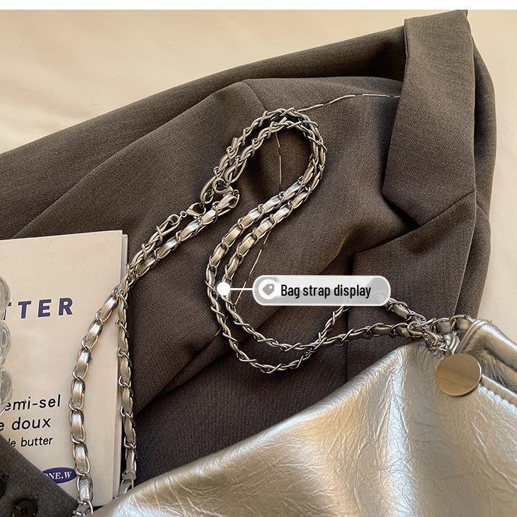 Women's Casual Soft Large Capacity Crossbody Chain Bag - Versatile & Stylish