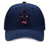 Valentine Black Cats Heart Box Love XOXO Yarn Sandwich Baseball Cap Unisex Women Sun Cap Outdoor Workouts Hat