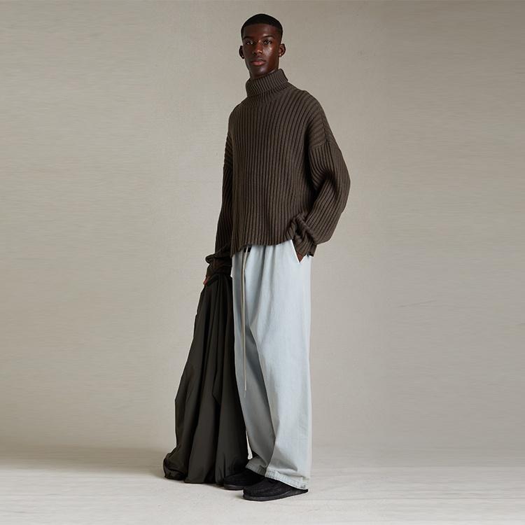 Fear of God Essentials SS24 Turtleneck 'Ink' Men's 192SP244590F