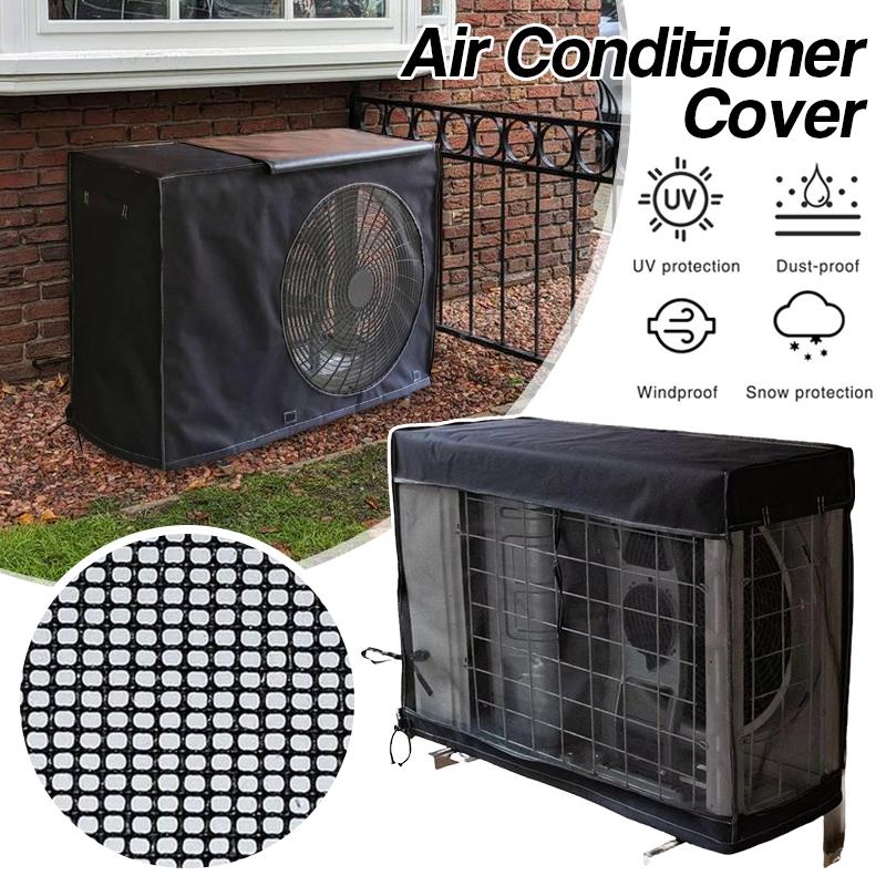 Outdoor Air Conditioner Cover Sun Protective For Outside Unit Universal AC Unit Cover Waterproof Dust Protective Cover