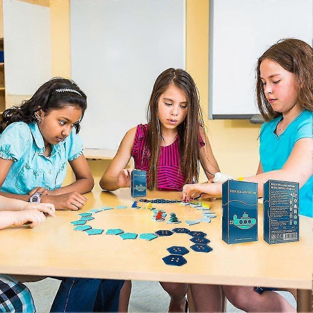1 Set Games Deep Sea Adventure Cards Set Board Game Interaction Gadget For Families Children Kids
