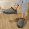New Fashionable Snow Boots, Women's Shoes, Half-drag Thickened Cotton Shoes
