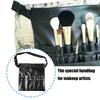 Portable Waist Pack For Makeup Tools With 22 Compartments PU Leather Storage Pouch Cosmetic Brush Holder For Travel