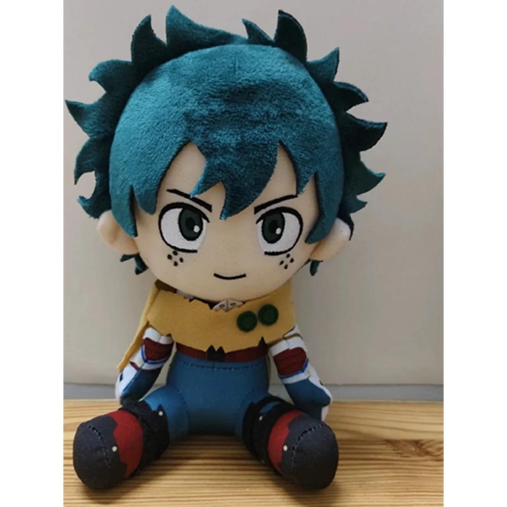 

Милая новая серия оригинальных плюшевых игрушек «Моя геройская академия», персонаж 15 см Мидория Изуку, кукла-подвеска, плюшевая игрушка, подарок 10-15cm