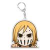 For OPTCG Card Keychain Luffy Nami Nico Brook Backpack Pendant Anime Game Fans Gift Recycled Acrylic Decoration Rare Card Toy