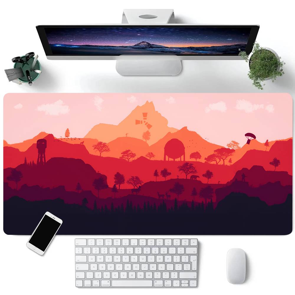 Rust The Game Mousepad Large Keyboard Desk Mat Gaming Mouse Pad LockEdge Non-slip Mat