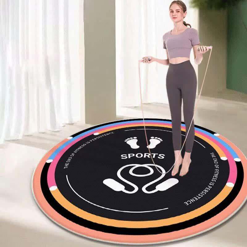 

Yanziran Round TPE Jump Rope & Yoga Mat