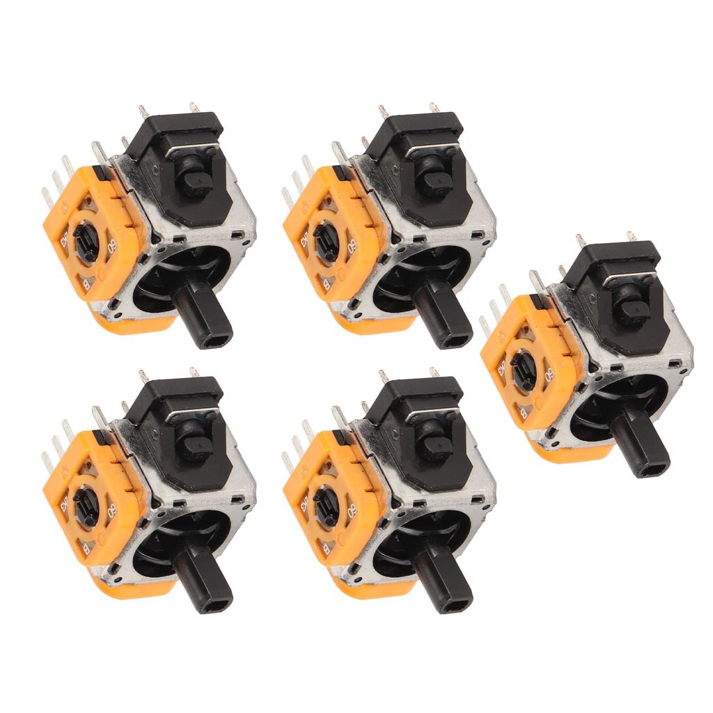 5Pcs Analog 3D Joysticks for PS5 Controller 3D Analog Joystick Replacement Part Repair Kit