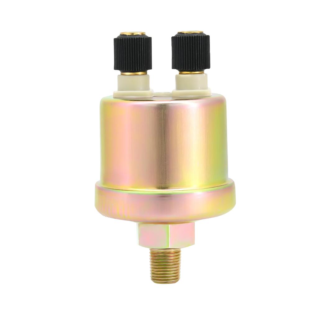 1/8NPT Oil Pressure Sensor 0-5BAR 0-10BAR Gold Silver for Universal Oil Press Gauge Sender Unit Diesel Generator Auto Part Kit