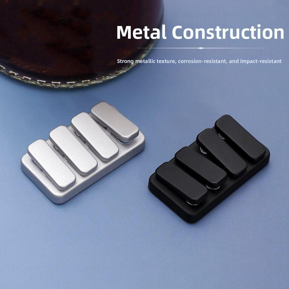 Magnetic Fidget Slider Rectangle Shape EDC Fidget Toys Mini Sensory Toys  Palm Play