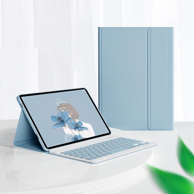 Pouzdro na klávesnici pro Lenovo Xiaoxin Pad Pro 11,5" PU kožený kryt s klávesnicí a myš pro Lenovo Xiaoxin Pad 11 J606F J706F