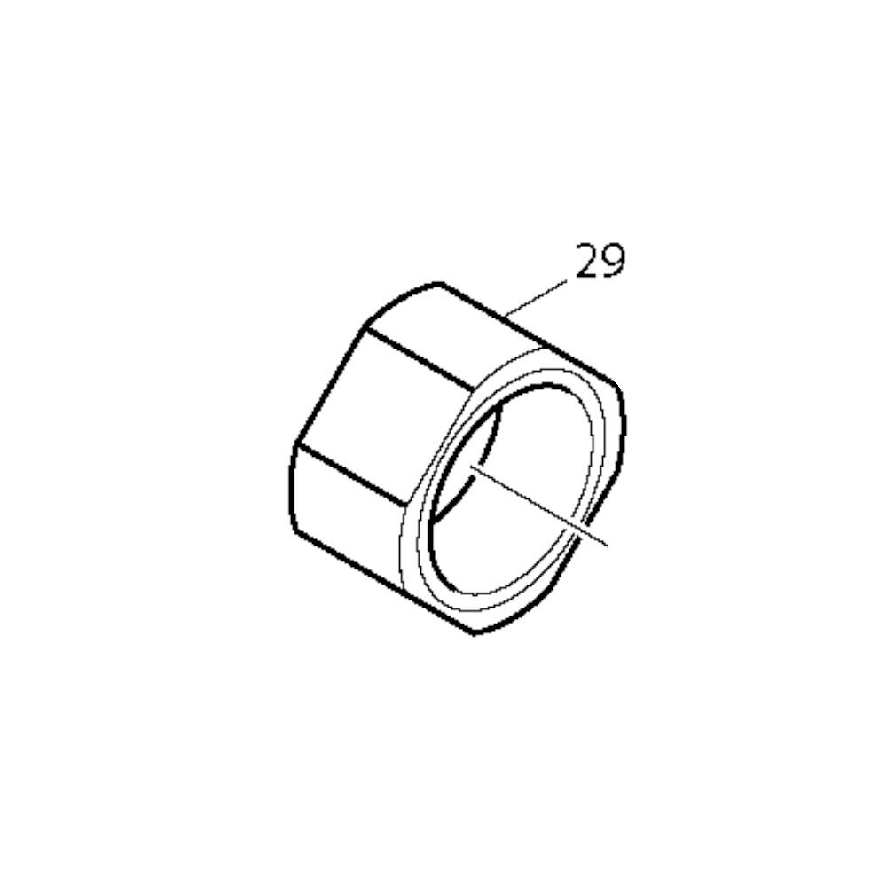 

Запчасти Makida 638495 с 3 хомутами DTW251 TD143D
