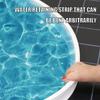 Self-Adhesive Bendable Water Retaining Strip Shower Water Barrier For Bathroom Separation Shower Accessories