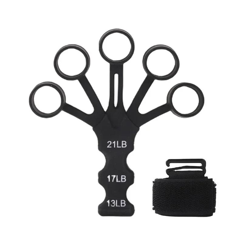

Тренажер для пальцев Finger Clip Гитарный тренажер для пальцев 6-уровневое сопротивление Восстановление Физические инструменты Укрепитель для рук чёрный