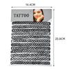 12Pcs Colorful Neck Tattoo Choker Elastic Women Necklace Punk Tattoo Choker Stretch Necklace Jewelry Girls Chokers Necklaces