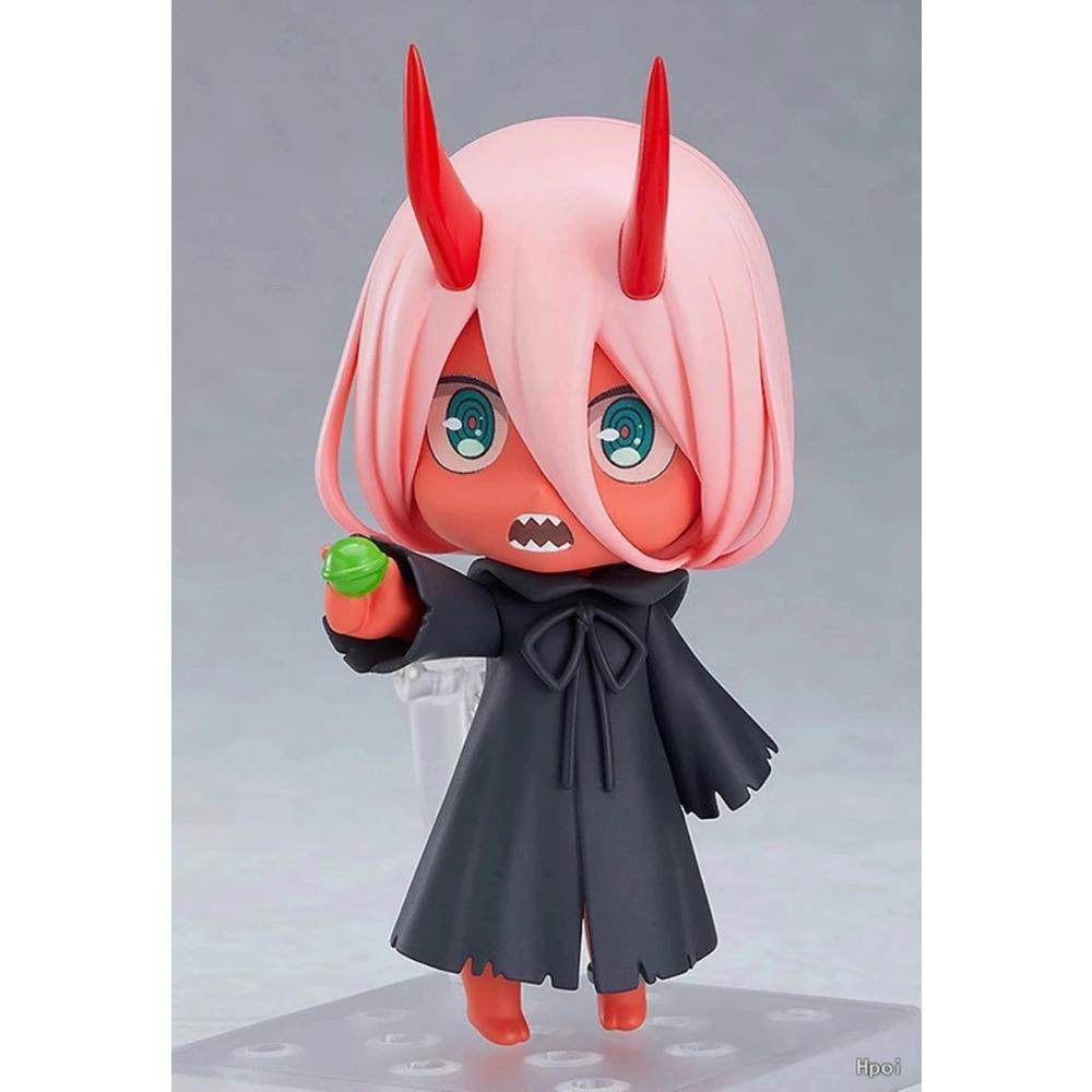 11CM Darling in the FranXX Anime Figure 02 ZERO TWO Kawaii Model Childhood Cute PVC Static Toys Decoration Lovers Gifts Doll