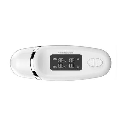 Skin Checker, Moisture Checker, White, Skin Type Analyzer, Moisture Level, Oil Level, Elasticity, Skin Age Measurement, USB Rechargeable