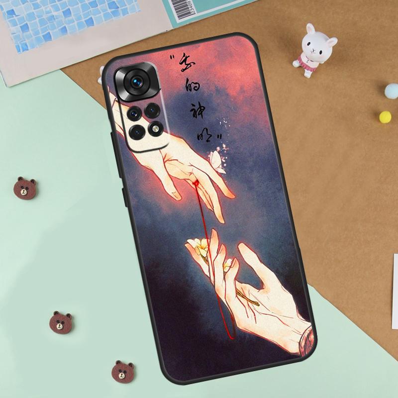 

Чехол Tian Guan Ci Fu для Xiaomi Redmi 14C 10C 12C 13C Чехол для Redmi Note 14 Pro 13 9 10 11 12 10S 11S 12S Redmi Note 12 4G