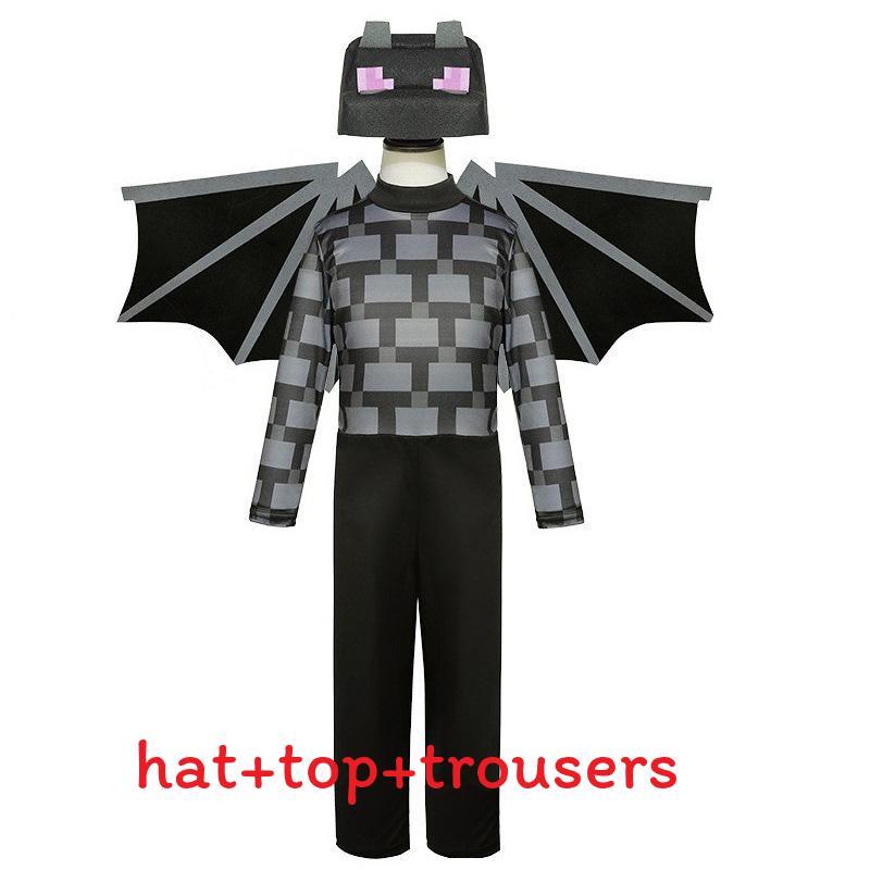 Minecraft Diamond Armor Cosplay Costume With Polyester Material For Game Anime Role Play