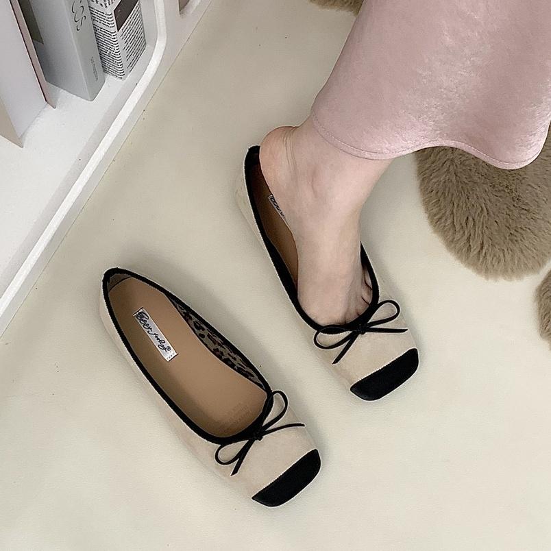 Fashion Bailamos 2024 New Women Flat Shoes Fashion Round Toe Ladies Elegant Ballerinas Shoes Casual Slip On Mary Jane Shoes Mujer