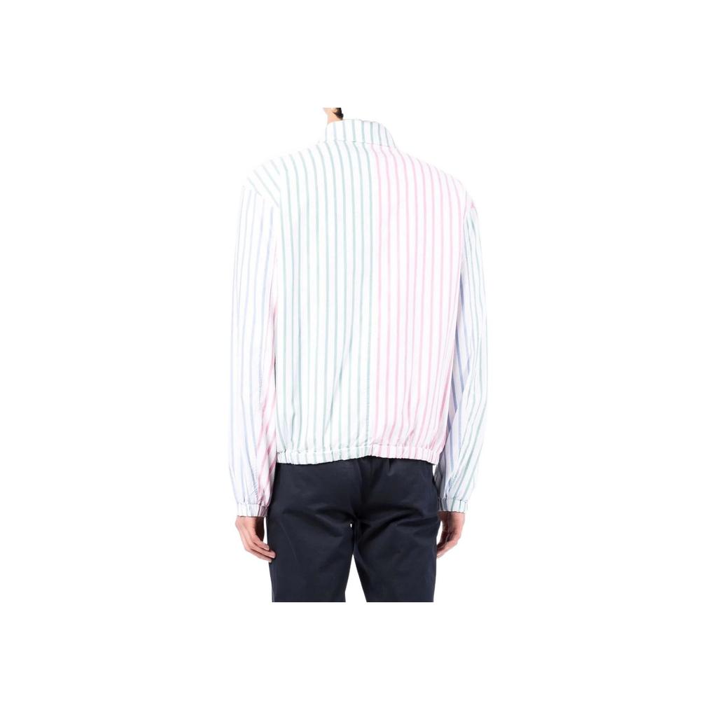 Polo Ralph Lauren SS22 Color Block Striped Zip Collar Jacket Men Jackets Multicolor 710864537-001