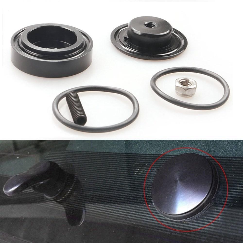 1 Set Affordable Car Rear Wiper Delete Kit Block Off Plug Cap O-ring Seal Nut Screw For Honda Civic For Acura RSX DC5 Integra