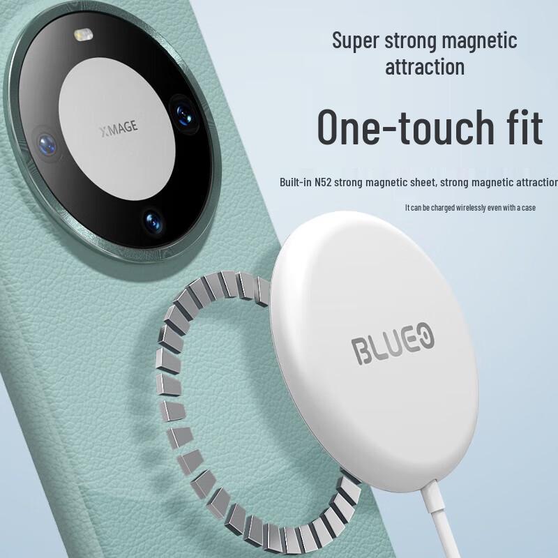 Blue Gorilla Business Leather Magnetic Phone Case for Huawei Mate 60 Pro