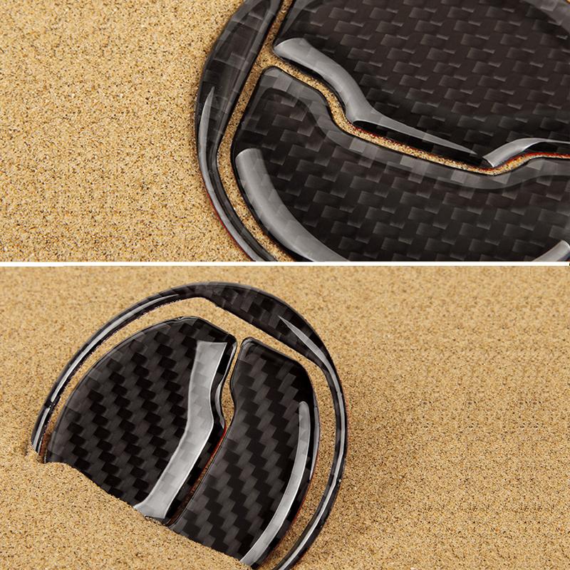 For Ford Mustang 2015 2016 2017 Carbon Fiber Car Interior Center Console Air Condition Air Vent Outlet