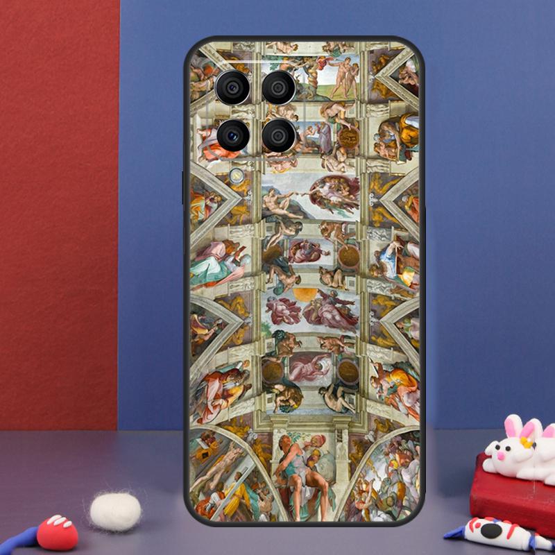 Michelangelo Art Case For Samsung Galaxy M31 M21 M11 M13 M54 M34 M14 M56 M36 M16 M53 M32 M52 M35 M55 M15 M06