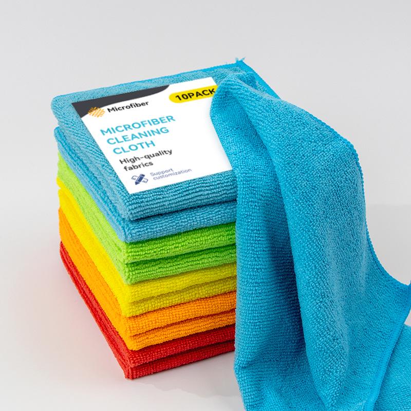 Torchon en Microfibre Épaissi Absorbant pour Lavage de Voiture & Nettoyage de Cuisine