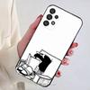 Funny M-Mafalda Phone Case For Samsung Galaxy A13,21s,22,31,32,52,53,71,80,A91 Soft Black Shell
