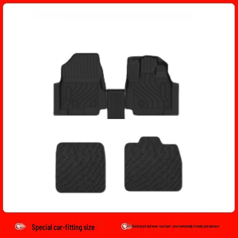 Right-Hand Drive TPE Floor Mats for 16-24 Honda FREED - Eco-friendly, Odorless, Waterproof, Wear-resistant, Anti-slip.