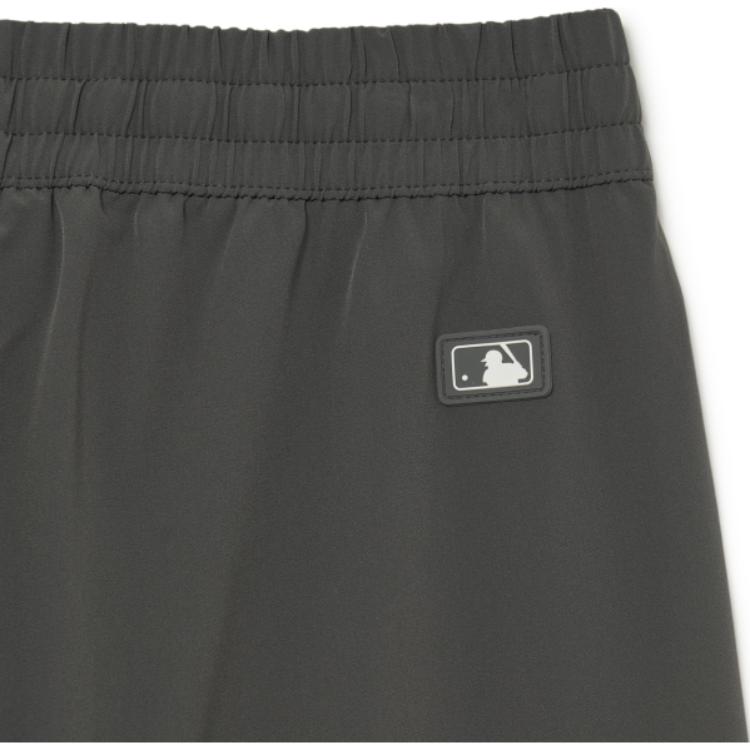 New MLB SS23 Knitted Sweatpants Unisex Gray 3AWPB0233-43CGS