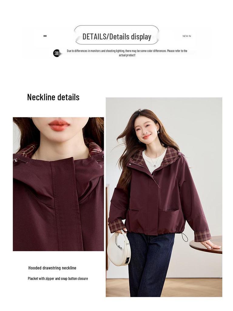 2024 Frühling & Herbst Damenmode Vielseitige lockere Jacke für Mittelalte & Ältere