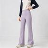 Pantaloni a zampa da bambina Vita alta Leggings da yoga Adolescenti Elastico stretch in vita Pantaloni sportivi per bambini Autunno Primavera
