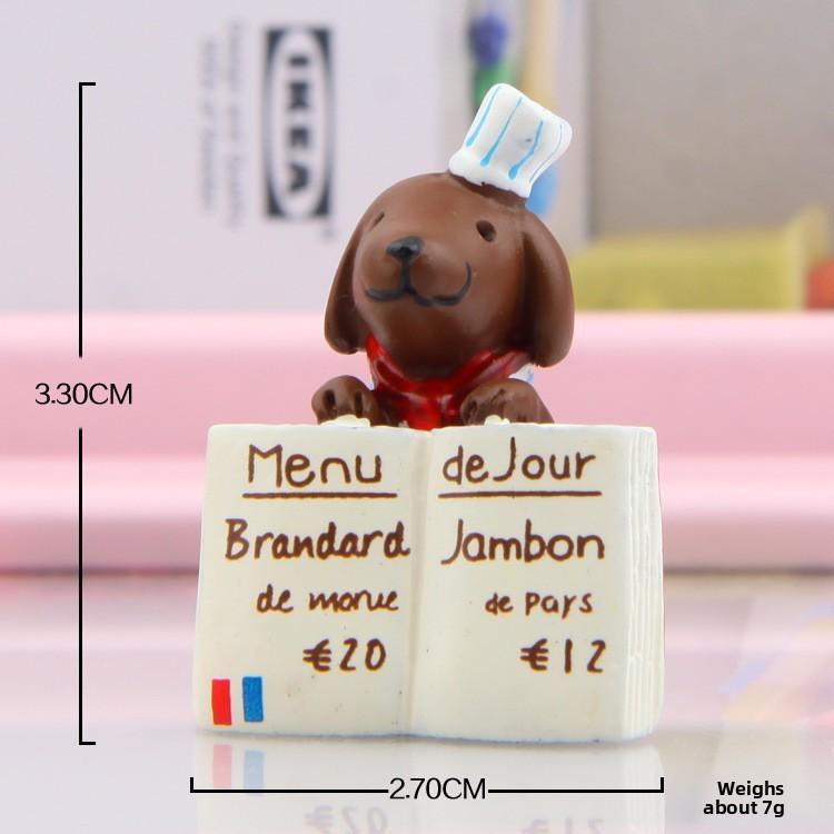 

Japanese Resin Decor With Cartoon Dog And Greenery For Cafe Or Home Garden Decor Dog