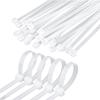 Serres-Câble - Lot de 100 - Plastique - 100mm - 2,5mm - Blanc