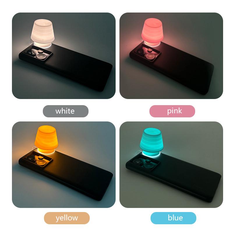 Small Night Lamp Auxiliary Lighting Bookmark Lighting Lamps Mini Mobile Phone Light Creative Home Lighting Supplies Gifts