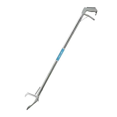 Snake Grabber Tool Mudfish Catching Tool Outdoor Foldable Versatile Stainless Steel Snake Tongs Reptile Handling Tool Adjustable